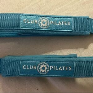Blue Club Pilates Reformer Straps.
